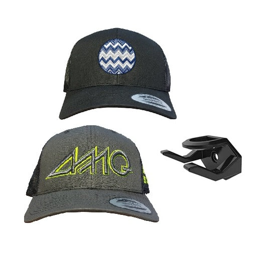 1x Cap Wall Clip - Black (No Cap Included)